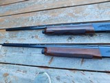 Remington 1100 Skeet T Tournament Skeet Pair 20 and 12 ga Spectaculair Wood - 5 of 19
