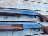 Remington 1100 Skeet T Tournament Skeet Pair 20 and 12 ga Spectaculair Wood - 6 of 19
