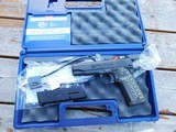 Colt Custom Carry Limited Commander Smoke Gray Unfired in Box With All Papers 45 Custom Shop Model 0