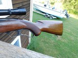 Winchester Model 88 1955 First Year Production
.308 Zero pitting or loss of blue Handsome Dark American Walnut Factory Stock - 16 of 16