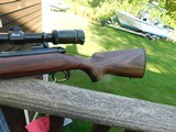 Winchester Model 70 Coyote 308 As New In Box With Papers and Scope Stainless With Wood Stock - 10 of 11