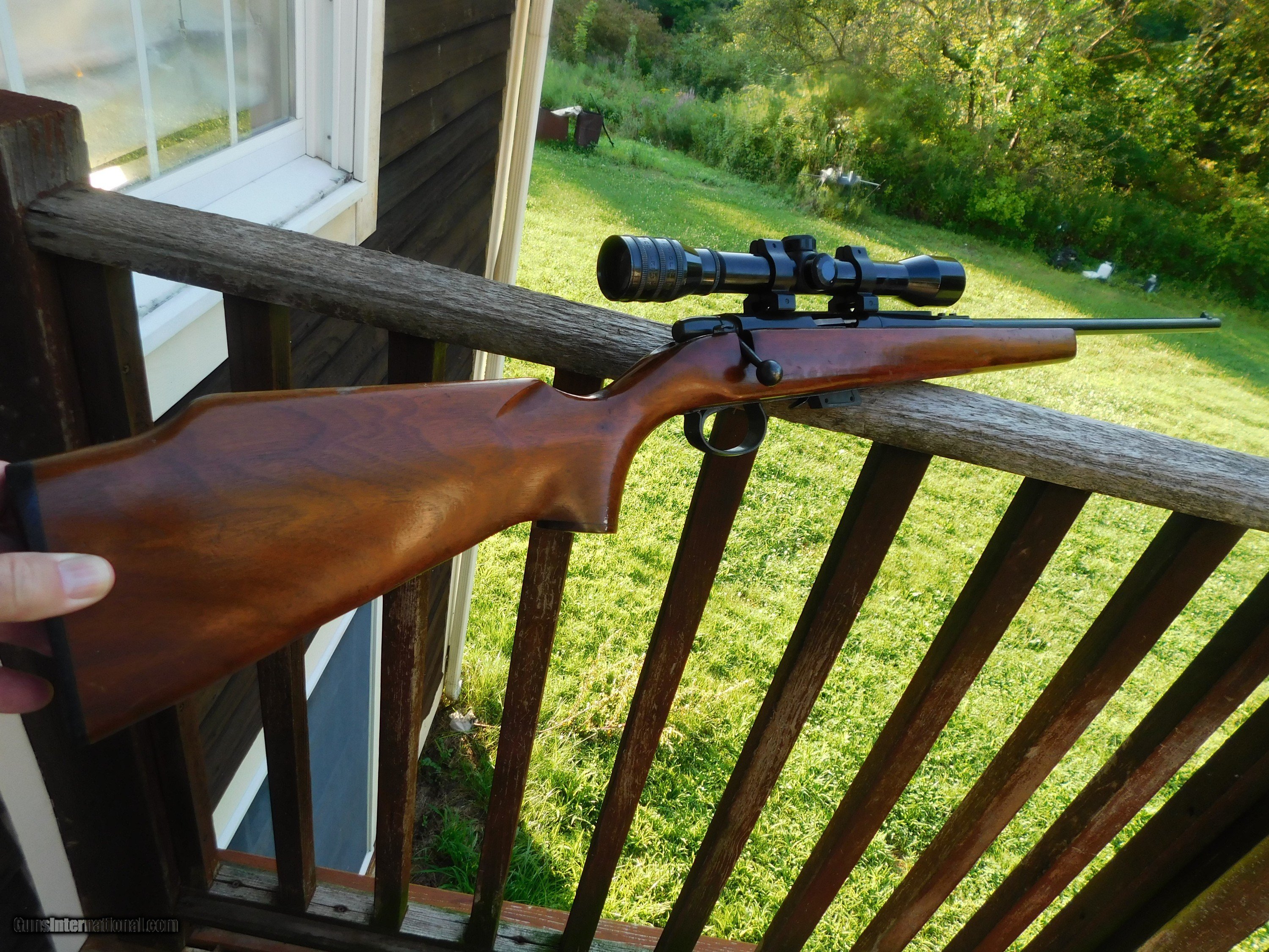 Remington 591 M 5mm Varmint Rifle With Scope Ready To Hunt for sale