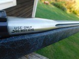 Weatherby Mark V Accumark LH 340
Stainless Fluted Barrel,Precision Long Range Hunter Not Often Found As New - 8 of 17