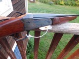 Stevens 94 C 410...Quality US Made 410 Single Shot Walnut Stocks and Case Colored Receiver Beauty - 9 of 10