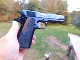 Colt Cobalt 1911 Real Fire Blue Talo Special One of Only a few hundred made 38 Super. You will not believe the color on this Stunning Custom Shop Gun - 5 of 11