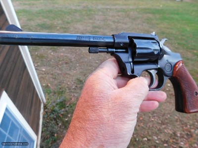 High Standard Sentinel Deluxe 9 shot 22 Double Action Revolver Bargain Price