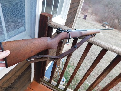 Remington 521-T Jr Special .22 informal target rifle, ex cond 1948 with Lyman...