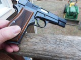 Browning Hi Power 1974 Ringed Hammer As New Beautiful Gun Belgian
9mm - 1 of 10