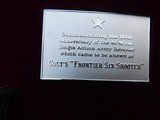 Colt Collectors Rare
SAA Matched Pair In Factory Presentation Walnut Display With Letterl
1974 Serialized alike 1873 TO 1973 CENTENNIAL - 4 of 18