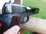 Colt 1911 Modern Series 70 Factory Engraved Royal Blue ...magnificent unfired beauty *** Must See - 12 of 15