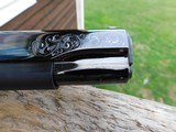 Colt 1911 Modern Series 70 Factory Engraved Royal Blue ...magnificent unfired beauty *** Must See - 3 of 15
