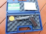 Colt 1911 Modern Series 70 Factory Engraved Royal Blue ...magnificent unfired beauty *** Must See - 5 of 15