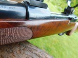 Stunning Custom Mauser Extraordinary Wood With Fiddleback Thru Its length 257 Roberts Imp. Super Bargain - 13 of 15