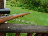 Beautiful little W. German Made Mannlicher Stocked Anschutz Classy 22 Model 1418 Double Set Adj Triggers - 3 of 11