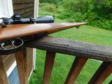 Beautiful little W. German Made Mannlicher Stocked Anschutz Classy 22 Model 1418 Double Set Adj Triggers - 4 of 11