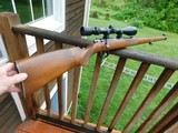 Beautiful little W. German Made Mannlicher Stocked Anschutz Classy 22 Model 1418 Double Set Adj Triggers
