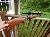 Remington 700 BDL VS (Varmint Special) 6mm 1971 Rare Beauty With Untertl Type 6x18 2d Gen Ribbon Checkered - 1 of 12