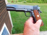 Colt 1911 Series 80 Made in 1984 45 ACP As or Near New In Correct Box Beauty - 2 of 10