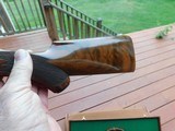 Parker 28 ga 2 barrel set with leather case, outer case and all accs. A specatular light wand under 5 1/2LBS Bargain Price - 2 of 20