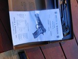 Smith & Wesson 52-1 (Shoots 38 Wadcutter) like Colt mid range ..As New In Box With Papers and extra mag - 10 of 11