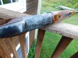 Miroku 20 ga O/U beauty ...Marketed under their own BC Miroku Label Elegant Deep Engraved Receiver Round Knob - 6 of 15