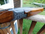 Miroku 20 ga O/U beauty ...Marketed under their own BC Miroku Label Elegant Deep Engraved Receiver Round Knob - 4 of 15