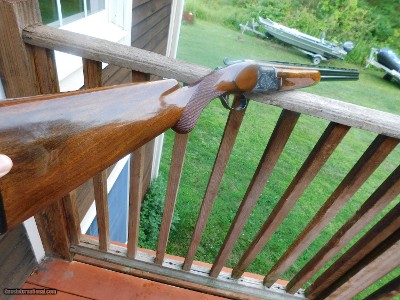 Miroku 20 ga O/U beauty ...Marketed under their own BC Miroku Label Elegant Deep Engraved Receiver Round Knob