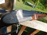 Franz Sodia Hand Made Single Barrel Trap, deeply engraved game scene beauty for a bargain price - 3 of 11
