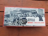 Colt Single Action Army 2d gen unfired, unturned 1970 NEW IN CORRECT BOX WITH ALL PAPERS INCLUDING SHIPPING ORDER !!!!! - 3 of 14