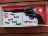 Colt Single Action Army 2d gen unfired, unturned 1970 NEW IN CORRECT BOX WITH ALL PAPERS INCLUDING SHIPPING ORDER !!!!!