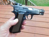 Beautiful sought after Browning Hi Power Belg Made 9mm - 1 of 8