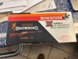 Browning Model 71 348 Ammo...we have several boxes - 1 of 1