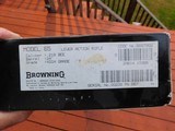 Browning Model 65 High Grade New In Box
with papers unfired
Stunning Beauty Bargain Priced - 14 of 14