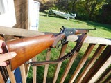 Winchester model 71 Deluxe With Bolt Peep 1947 Possibly The Nicest We Have Ever Had 348 Win - 1 of 16