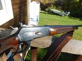 Winchester model 71 Deluxe With Bolt Peep 1947 Possibly The Nicest We Have Ever Had 348 Win - 3 of 16