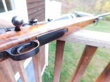 Remington Custom 722 AAA Crotch, Elegantly Checkered MagnificentLight Varmint Walking Rifle - 3 of 17