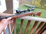 Remington Custom 722 AAA Crotch, Elegantly Checkered MagnificentLight Varmint Walking Rifle - 15 of 17