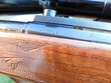 Remington Custom 722 AAA Crotch, Elegantly Checkered MagnificentLight Varmint Walking Rifle - 13 of 17
