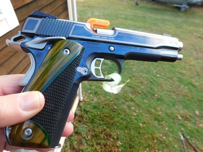 Kimber Classic Carry Elite Custom Shop Unfired with all papers Stuning Highly Polished with Rose Gold Inlay 45 ACP