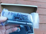 AMT Auto Mag 111 In box with all papers, 3 mags as new 30 cal carbine Kool Gun - 9 of 9