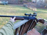 Ithaca Model 37 Deer Slayer Near New Conditon with fully rifled factory slug barrel and scope Bargain Price - 10 of 13