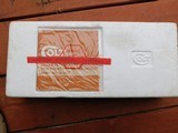 Colt SAA Nickel 1980 NEW IN BOX 100% Cond. unfired and unturned cyl - 3 of 10