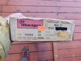 Ithaca Vintage Model 37 20 Deerslayer New In Box 2 barrel set 1971 unfired ...ITHACA COLLECTORS DON'T MISS THIS ONE - 2 of 12