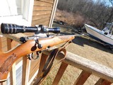 Savage 340 V (Deluxe Varmint) rifle , vintage 225 Winchester Rare As New - 3 of 15