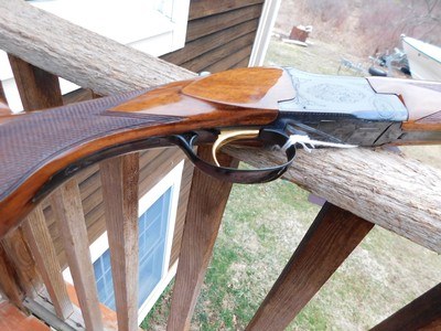 Browning 410 Superposed. Magnificent Cased As New 1965 Beauty Long Tang Round Knob - Image 14 of 20