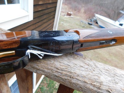 Browning 410 Superposed. Magnificent Cased As New 1965 Beauty Long Tang Round Knob - Image 17 of 20