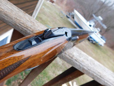 Browning 410 Superposed. Magnificent Cased As New 1965 Beauty Long Tang Round Knob - Image 19 of 20