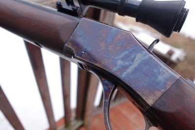 C Sharps Old Reliable with Traditional MVA 6X With Original Vernier Rear Tang Excellent Cond 40 65 - Image 2 of 10