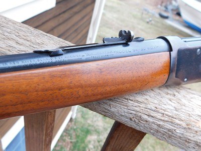 Winchester 94 Pre War (1943 era) Flat Band Long Wood 30 30 (30 WCF) Good Condition Bargain Price - Image 14 of 16