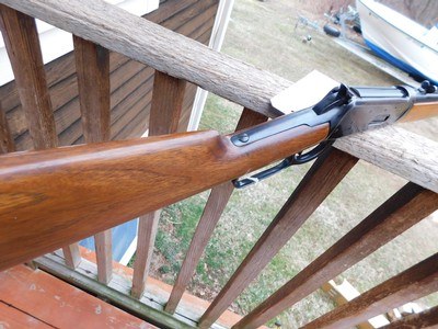 Winchester 94 Pre War (1943 era) Flat Band Long Wood 30 30 (30 WCF) Good Condition Bargain Price - Image 3 of 16